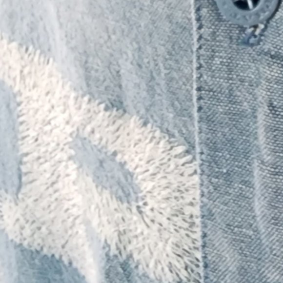 Mens VINTAGE PHAT FARM Denim Embroidered Size XL - Picture 10 of 15